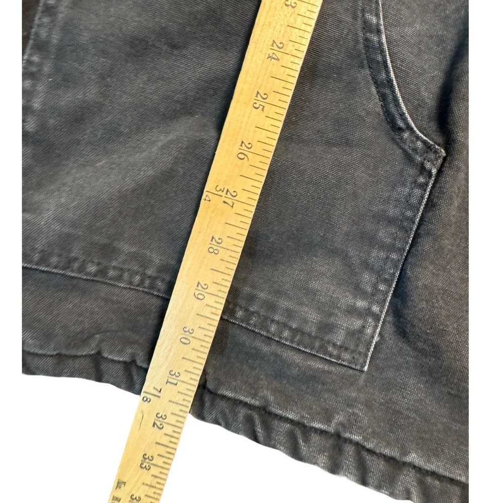 Carhartt C26 BLK Arctic Traditional Coat Black 3XL Distressed Workwear